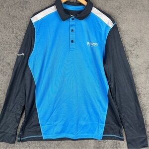Amazon Driver Polo Long Sleeve Shirt DSP Size 2XL XXL